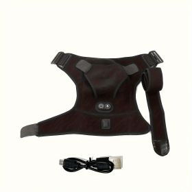 USB Heated Shoulder Massager Brace Ultimate Relief and Revitalization