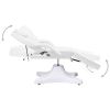 Massage Table White 70.9"x24.4"x(34.1"-46.5")