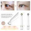 Eye Massager Facial Massager Rechargeable Skin Lifting Machine For Relax Eye Dark Circles, Eye Bags, Wrinkles, Puffiness Under Eyes, White